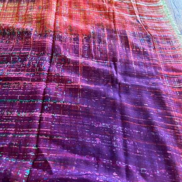 CHANEL Multi Color Cashmere & Silk Scarves - Picture 7 of 11